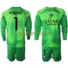 Original Trikotsatz Paris Saint-Germain Keylor Navas 1 Torwart Heimtrikot 2022-23 Langarm Für Kinder